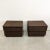 Pair of Vintage Mid Century Modern Nightstands in Chocolate Cork For Sale In Palm Springs - Image 6 of 11