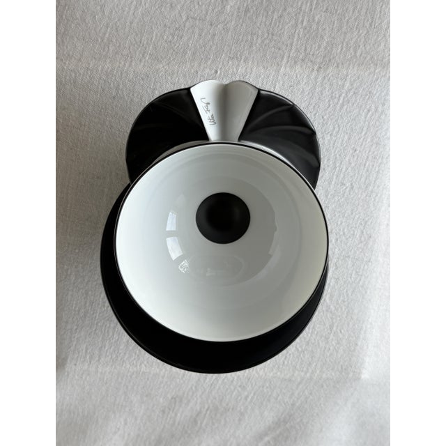 Ceramic Cup and Saucer by Uta Feyl for Rosenthal, 1970s, Set of 2 For Sale - Image 7 of 14