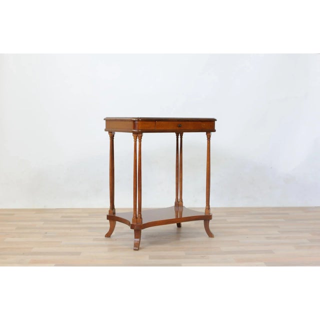 Mid-Century Coffee Table with Eight Turned Columns For Sale - Image 12 of 12