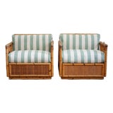 Bamboo Armchairs from Dal Vera, 1960s, Set of 2 For Sale