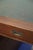 Wooden English Desk with Brass Elements and Green Leather Top For Sale - Image 13 of 14