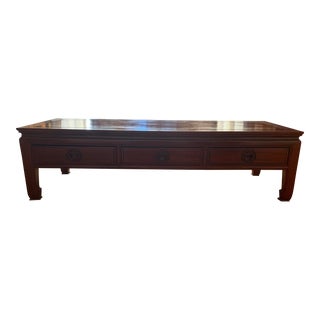 1970s Wooden Coffee Table For Sale