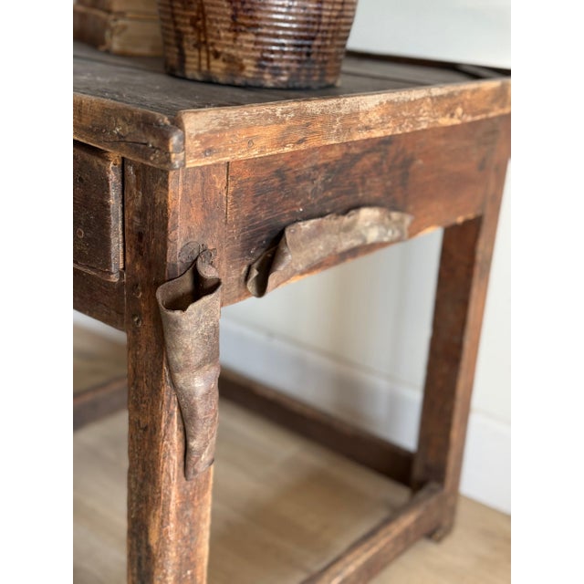 1920s Antique French Cobbler Table (c.1920) For Sale - Image 5 of 5