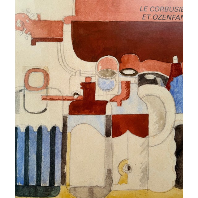 Le Corbusier Nature Morte Puriste Exhibition Poster, 2014 For Sale - Image 6 of 10