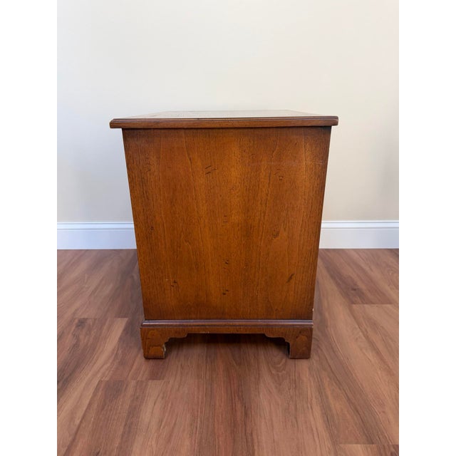 1980s Henredon Chippendale Mahogany Side Cabinet For Sale - Image 13 of 17