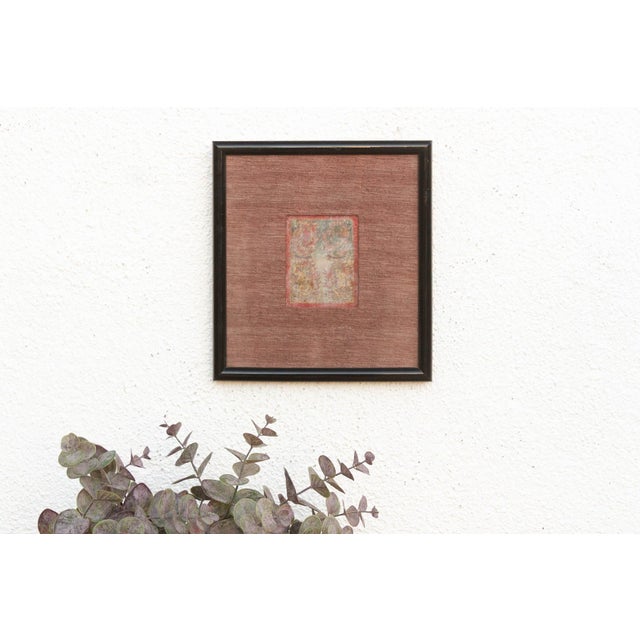 Antique Framed Tibetan Buddhist Tsakli Ritual Art For Sale In Los Angeles - Image 6 of 6