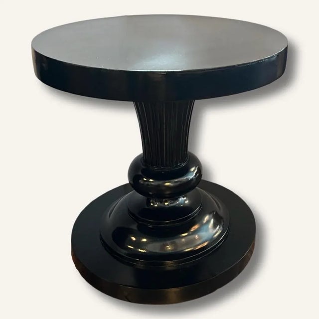 Hollywood Regency Pair of 1940s Dorothy Draper End Tables Made for the Greenbrier Hotel in White Sulphur Springs For Sale - Image 3 of 8