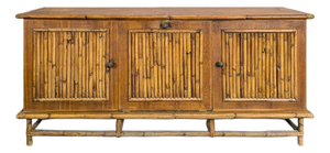 Split Bamboo Sideboard, 1960s