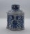 1970s Blue & White Asian Urn For Sale - Image 4 of 7