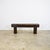 1970s Solid Tropical Wood Abstract Bench For Sale - Image 16 of 17