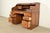 Victorian Carved Solid Oak Roll Top Desk For Sale - Image 9 of 15
