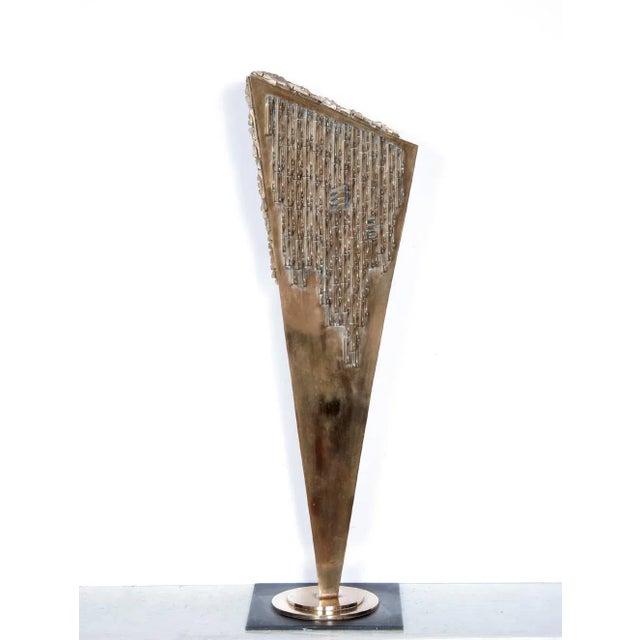 1993 "Pandora's Box" Abstract Bronze Signed Sculpture by Stefan Vladescu For Sale In New York - Image 6 of 6