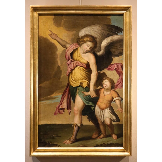 Alonso Cano (Granada, 1601 – Granada, 1667) The Guardian Angel (The Archangel Raphael Showing the Way to Tobias) Oil on...