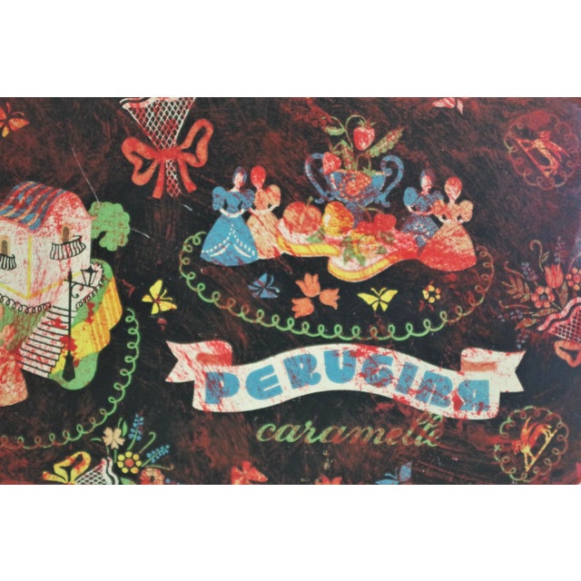 Vintage Sweet Tins, 1960s, Set of 3 For Sale - Image 10 of 15