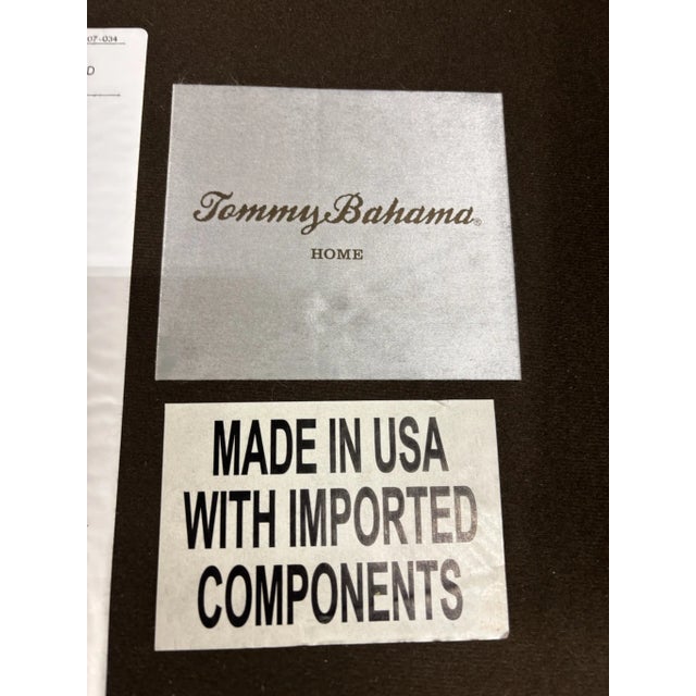 Lexington Tommy Bahama Bali Hai Collection Diamond Cove Swivel Chair For Sale - Image 10 of 10