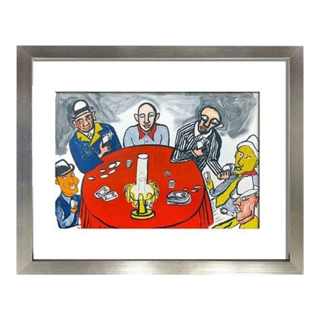 Alexander Calder Original Color Lithograph Limited Ed. | 1975 | Frame Included For Sale