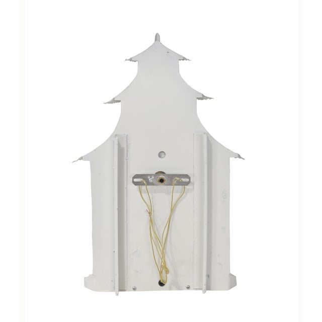 Classic French Wall Lamps Embodying the Aesthetics of Chinoiserie - Pair For Sale - Image 11 of 14