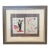 1940s Shocking by Schiaparelli Framed Perfume Advertisements For Sale