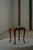 Mid-Century Rococo Style Wooden Stools with Cabriole Legs, Denmark, 1940s, Set of 2 For Sale - Image 4 of 18