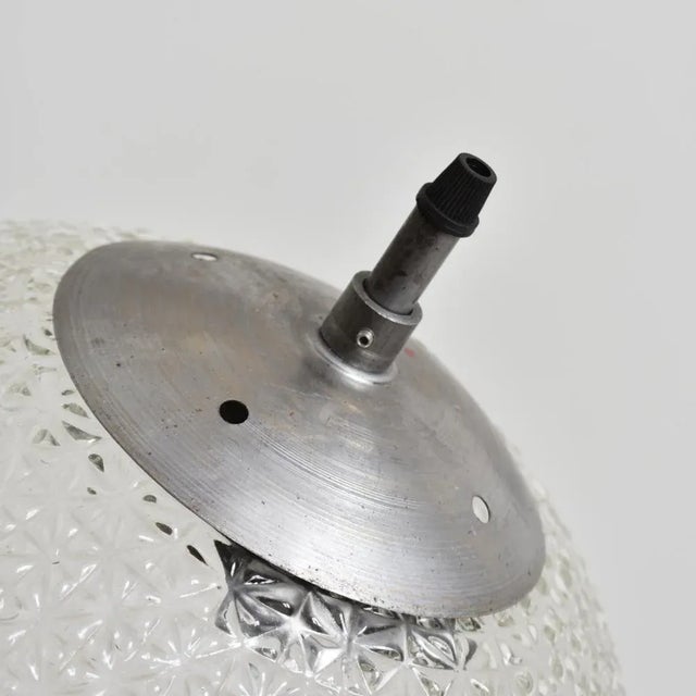 Czechian Glass Pendant, 1950s For Sale - Image 3 of 5