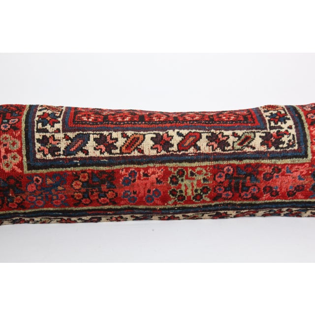 Antique Tribal Handmade Decorative Rug Pillow Cover -16'' X 48'' For Sale - Image 10 of 13