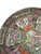 19" Vintage Large Chinese Famille Rose Porcelain Charger Plate For Sale - Image 10 of 17