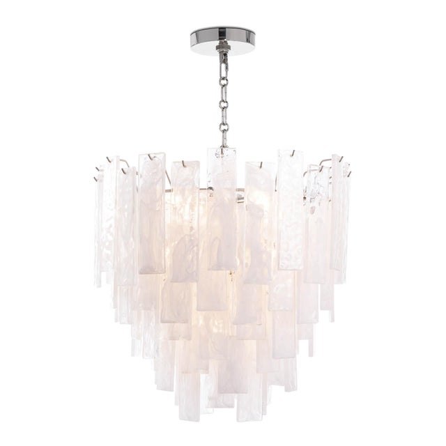 Transparent Regina Andrew Glacier Water Glass Chandelier, Small For Sale - Image 8 of 8