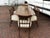 Antique Extending Dining Table and Chairs, Set of 7 For Sale - Image 13 of 18