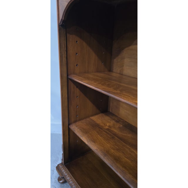 French Open Adjustable Library Bookcase, 1920 For Sale - Image 3 of 14