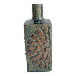 Mid Century Modern 1960s Otagiri Sunburst Vase Omc Japanese Ikebana Studio Pottery