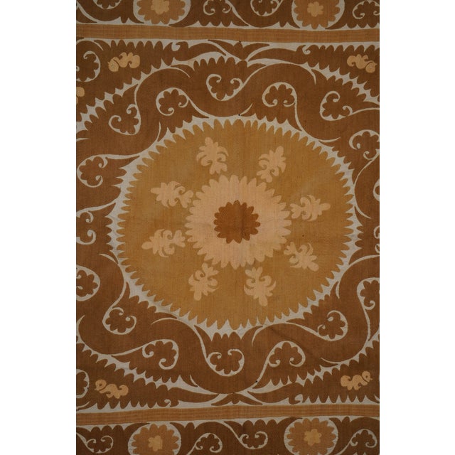 Textile Suzani Tablecloth - Wall Decor For Sale - Image 7 of 12