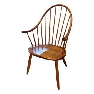 1990s Thomas Moser Continuous Arm Chair For Sale