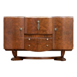 Mid Century Cocktail Cabinet Credenza by Beautility Furniture For Sale
