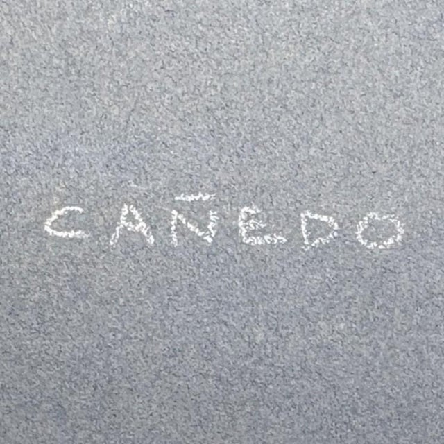 Alexander Cañedo Signed Chalk Drawing — Reclining Female Figure on Deep Blue Paper (Mid‑Century) For Sale In Las Vegas - Image 6 of 15