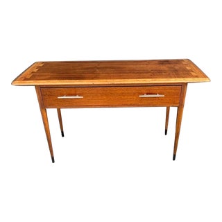 1960s Mid-Century Modern Lane Console Table For Sale