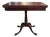 Antique Style Mahogany Card Table With Carved Cabriole Legs For Sale
