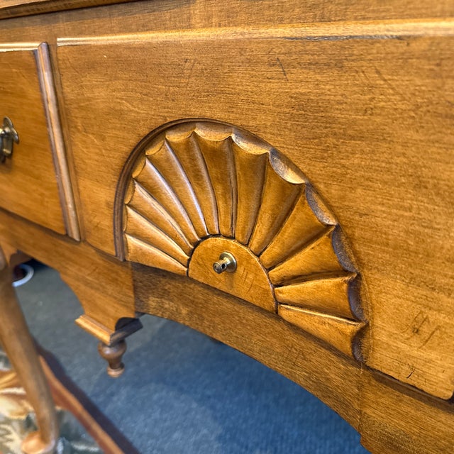 Ethan Allen 1776 Collection Maple Highboy Dresser For Sale - Image 10 of 12