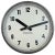 Industrial Factory Grey Wall Clock from International, 1950s For Sale - Image 17 of 17