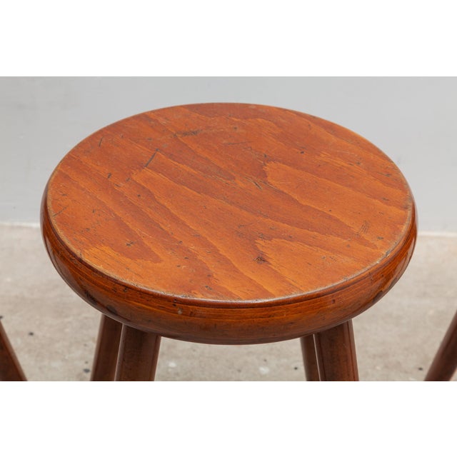 1950s Scandinavian Stool, 1950s For Sale - Image 5 of 7