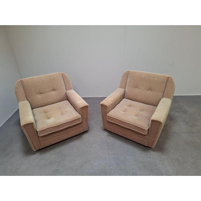 Mid-Century Modern Wiberg Lounge Armchairs by Up Závody Rousínov, 1980, Set of 2 For Sale - Image 9 of 18