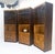 Century Furniture Set of 3 Burl Wood Lighted Cabinets Wall Units Mid Century Modern MINT For Sale - Image 4 of 17
