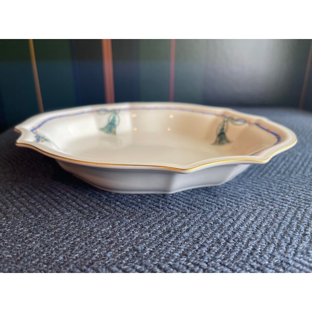 Villeroy & Boch Villeroy & Boch French Verdi Tassel Dish For Sale - Image 4 of 6