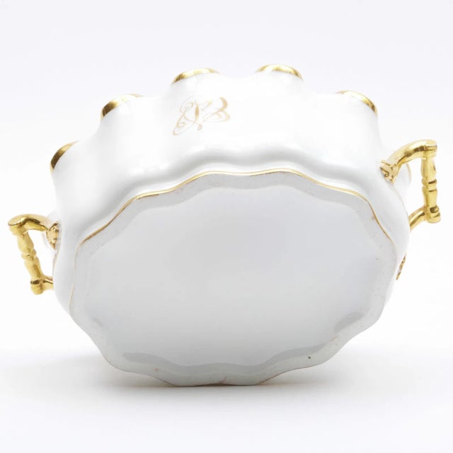 Antique Early 19th Century French Empire Paris Porcelain Monteith or Cachepot For Sale - Image 9 of 12