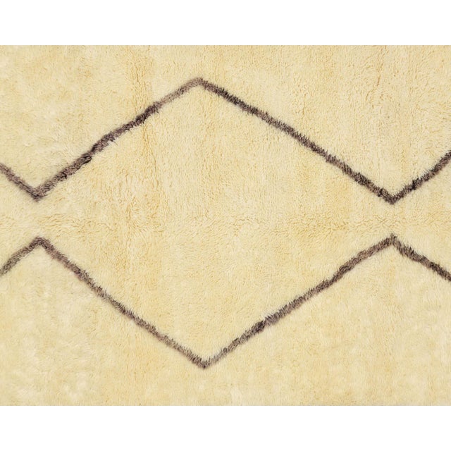 Hand-Knotted Wool Rug by Azele Studio For Sale - Image 4 of 9