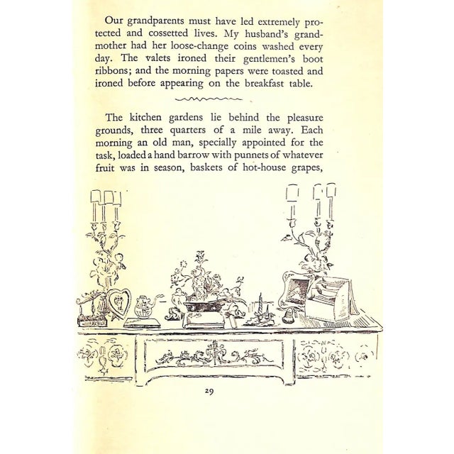 Paper "Before the Sunset Fades Recalled by the Marchioness of Bath" 1951 (Signed) For Sale - Image 7 of 11