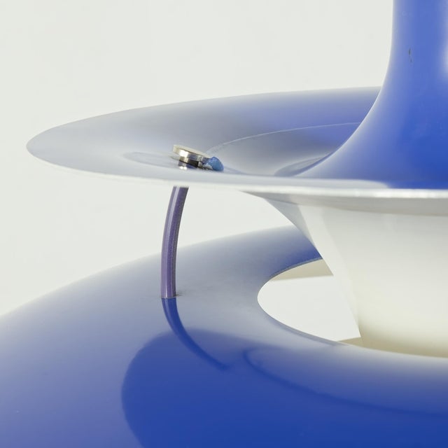 Vintage PH 5 Blue Lamp by Poul Henningsen for Louis Poulsen, 1970s For Sale - Image 6 of 11