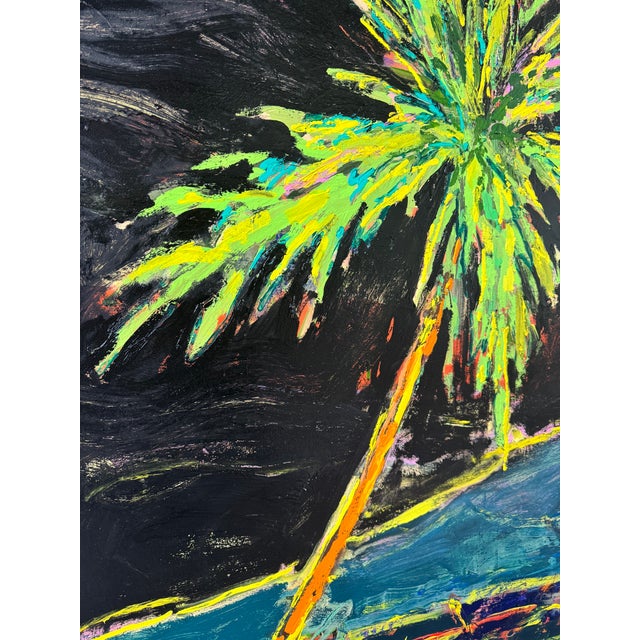 Paradise (Blue Mountain), Contemporary Landscape Painting With Text by Matt Higgins For Sale In Philadelphia - Image 6 of 7