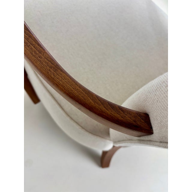 H-237 Armchair by J. Halabala, 1950s For Sale - Image 13 of 14