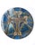 Raku Ceramic Wall Sculpture the Infinite Between Interweaving and Geometry by Stefania Zoppellaro For Sale - Image 4 of 4
