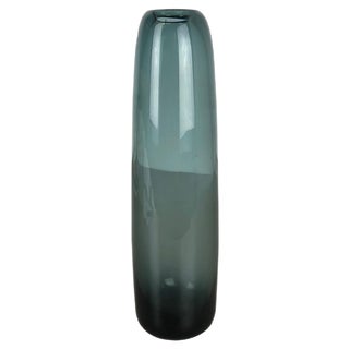 Large Vintage German Bauhaus Turmalin Vase by Wilhelm Wagenfeld for WMF, 1960s For Sale